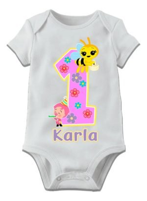 Pañalero Personalizado De Abejita Chiquitita