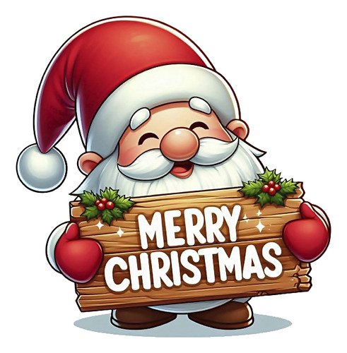 Playera Navidad Santa Claus Merry Christmas