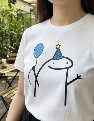D_878425-MLM93008537072_092025-O.jpg Playera Flork Cumpleaños Adulto Unisex