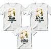 D_882683-MLM83999345349_042025-O.jpg Kit De 3 Playeras Cumpleaños De Camiones De Construcción