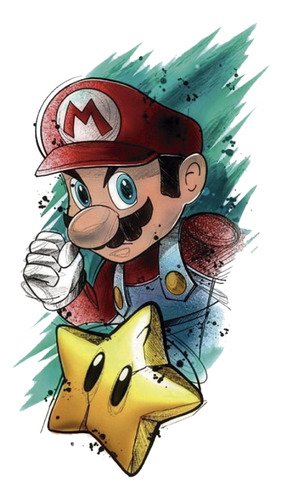 Playera Super Mario Bros
