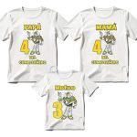 Combo 2 Playeras Unisex Y 1 Playera Infantil Buzz Lightyear