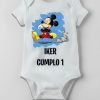 Pañalero Personalizado Mickey Mouse Cumpleaños