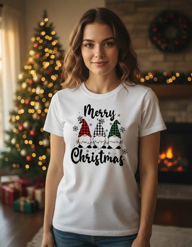 Playera Duendes Navidad Merry Christmas