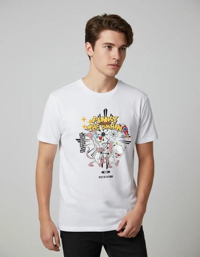D_890917-MLM95871096631_102025-O.jpg Playera De Pinky Y Cerebro De Los 90s Unisex