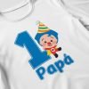 D_891128-MLM93623339344_102025-O.jpg Kit De 4 Playeras + 1 Pañalero De Plim Plim