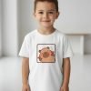 D_891869-MLM93154521863_092025-O.jpg Playera Infantil Capibara Corazones