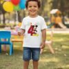 Playera Mickey Mouse Numeros Del 1 Al 10 Cumpleaños Infantil