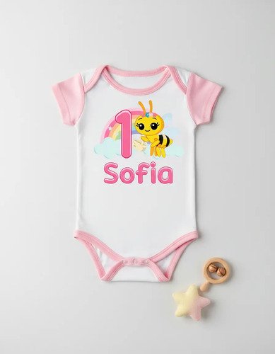 D_894617-MLM92827428072_092025-O.jpg Pañalero De Abejita Chiquitita Para Bebé De 3 A 12 Meses