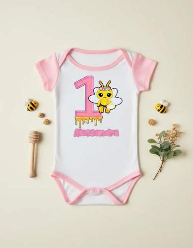 D_894888-MLM93239303991_092025-O.jpg Pañalero De Abejita Chiquitita Para Bebé De 3 A 12 Meses