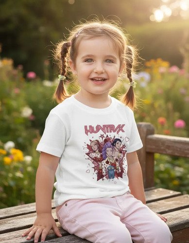 D_901802-MLM103277700264_012026-O.jpg Playera Infantil De Huntrix