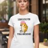 D_903664-MLM95593792983_102025-O.jpg Playera Cheems Perrito Sobrevivo Por Pura Amsiedad