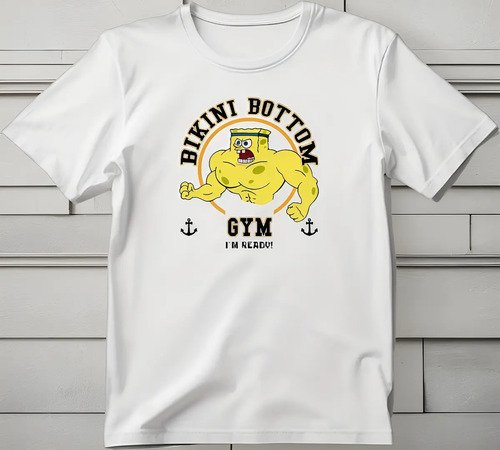 D_904190-MLM85880726859_062025-O.jpg Playera Bob Esponja Gym