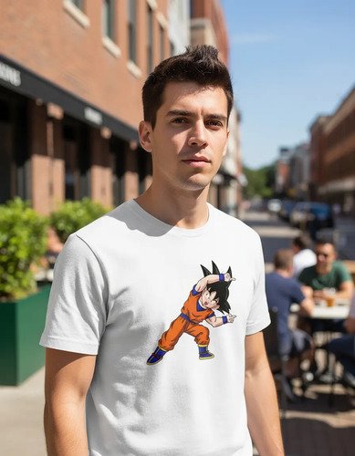 Duo Playeras De Goku Y Milk Unisex San Valentin