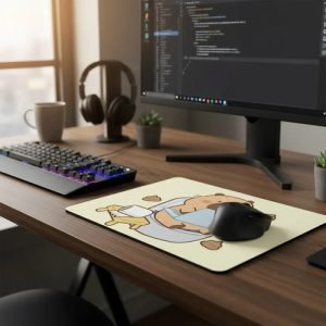 D_905587-MLM92692553983_092025-O.jpg Mouse Pad Capibara En El Baño