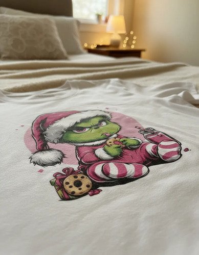 Playera Infantil Grinch Bebe Navidad