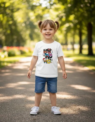 D_908791-MLM94670455469_102025-O.jpg Playera Infantil Minnie Mouse Navidad Ho Ho Ho