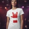 D_910856-MLM97696700220_112025-O.jpg Playera De Navidad Con Mano De Santa