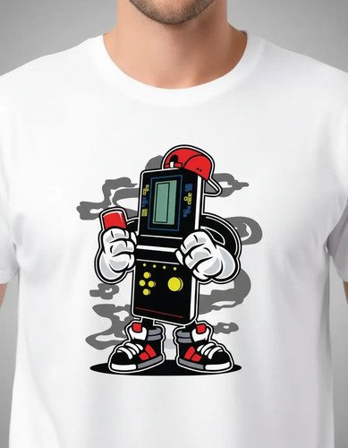 Playera Gamer Tetris Diseño Retro Unisex Videojuegos Clásico