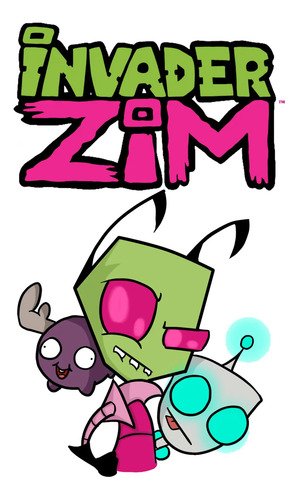 D_918472-MLM82093150185_012025-O.jpg Playera Invasor Zim Unisex Adulto