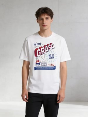 Playera Los Simpson Frase Ay Está Grasa