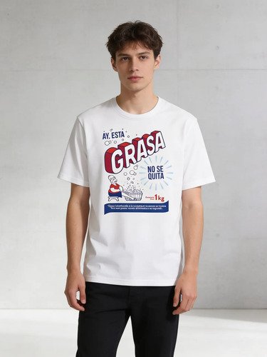 D_921641-MLA109113184042_042026-O.jpg Playera Los Simpson Frase Ay Está Grasa