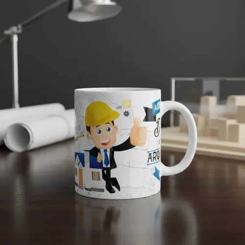 Taza Personalizada De Arquitecto 325 Ml 11 Oz