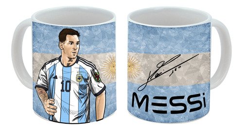 D_922753-MLM94160669695_102025-O.jpg Taza Lionel Messi 10 Argentina 325 Ml