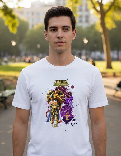 D_924808-MLM94589362382_102025-O.jpg Playeras De Los Caballeros Del Zodiaco Unisex