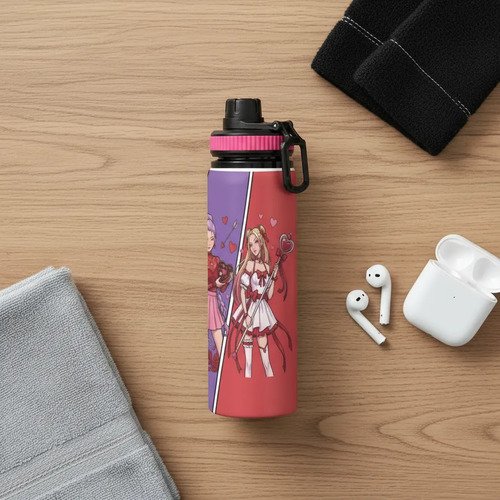 D_928450-MLA106762560936_022026-O.jpg Botella De Agua 750ml Aluminio - K-pop Demon Hunters