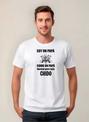 Playera Soy Un Papá Varias Profesiones