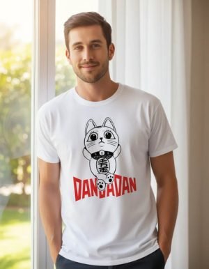 D_928918-MLA106700863886_022026-O.jpg Playera Dan Da Dan Gatita Turbo Abuela Unisex Anime Manga