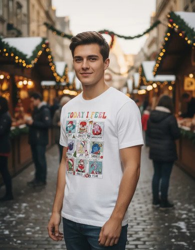 Playera Unisex Intensamente De Navidad