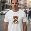 D_931807-MLM95074458870_102025-O.jpg Playera Blanca Con Diseño De Oso