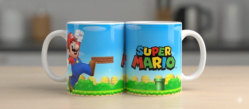 Taza De Super Mario Bros 325 Ml