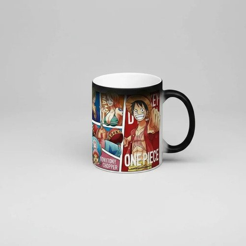 Taza Magica One Piece Personajes 325 Ml Regalo