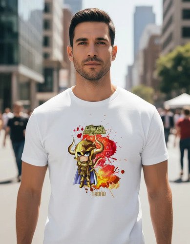 D_935397-MLM95217259311_102025-O.jpg Playeras De Los Caballeros Del Zodiaco Unisex