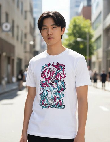 D_944464-MLM93422596751_092025-O.jpg Playera Sakuna-itadori Jujutsu Kaisen Anime Unisex