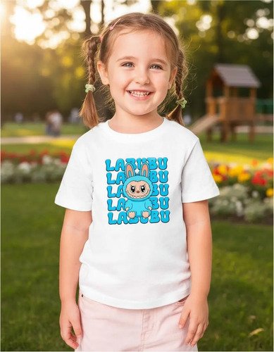 D_946961-MLM93174381848_092025-O.jpg Playera De Labubu Infantil Varios Diseños