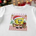 Playera De Navidad Bob Esponja Infantil