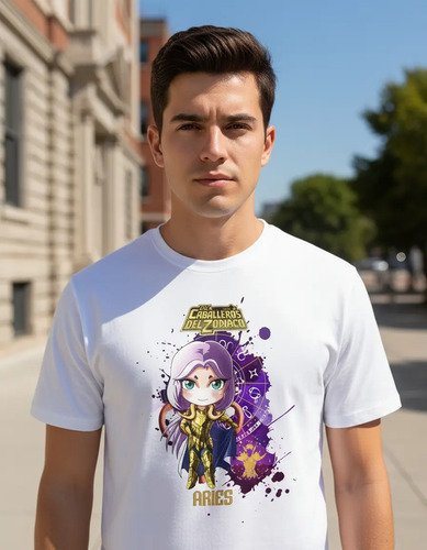 D_947000-MLM94900342485_102025-O.jpg Playeras De Los Caballeros Del Zodiaco Unisex