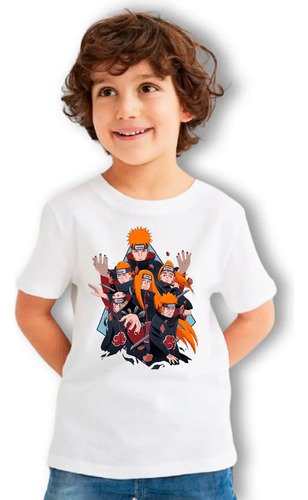 Playera Pain Akatsuki Naruto Infantil Anime