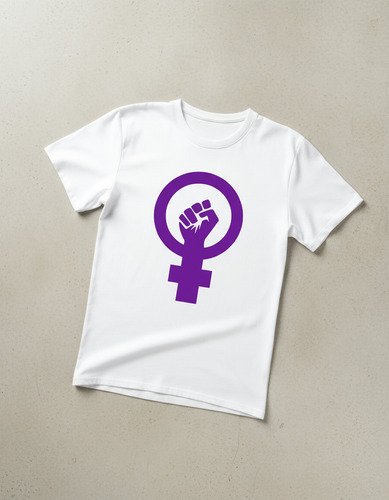 Playera Con El Logo Para 8 De Marzo