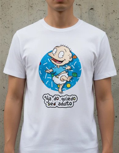 D_950228-MLM93673733046_102025-O.jpg Playera Rugrats Ya Do Quiedo Sed Adulto Unisex