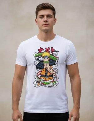 D_950970-MLM92687920164_092025-O.jpg Playera Naruto Pergamino Adulto Unisex