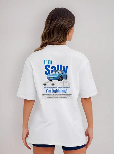 D_951359-MLM87070913054_072025-O.jpg Playera Pareja Duo Cars Rayo Mcqueen Y Sally
