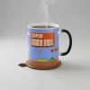 Taza Mágica Super Mario Bros Cambia De Color 11 Oz Cerámica