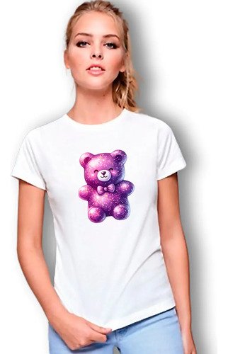 D_955490-MLM84856679645_052025-O.jpg Playera Ositos De Gomita Varios Colores
