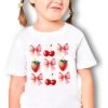 Playera Con Diseño Coquette