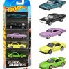 Hot Wheels Rápidos Y Furiosos Pack De 5 2025 Fast & Furious